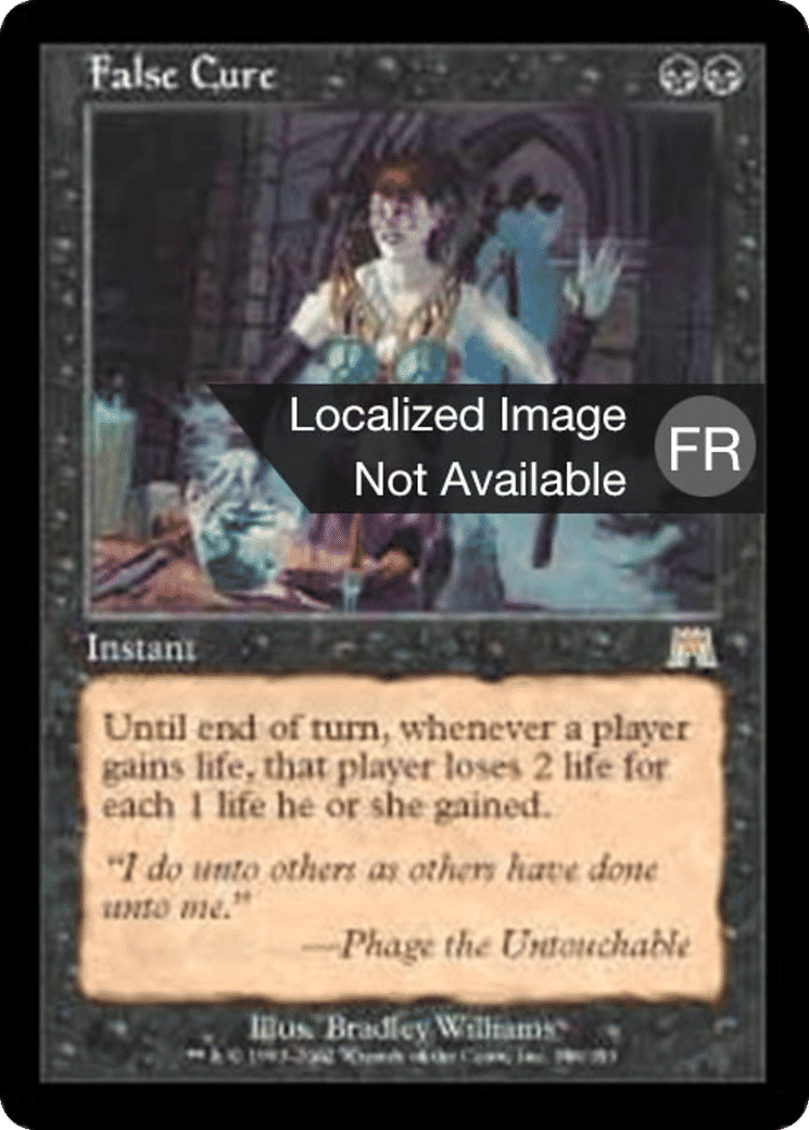 Fausse guérison — Onslaught — Magic: The Gathering