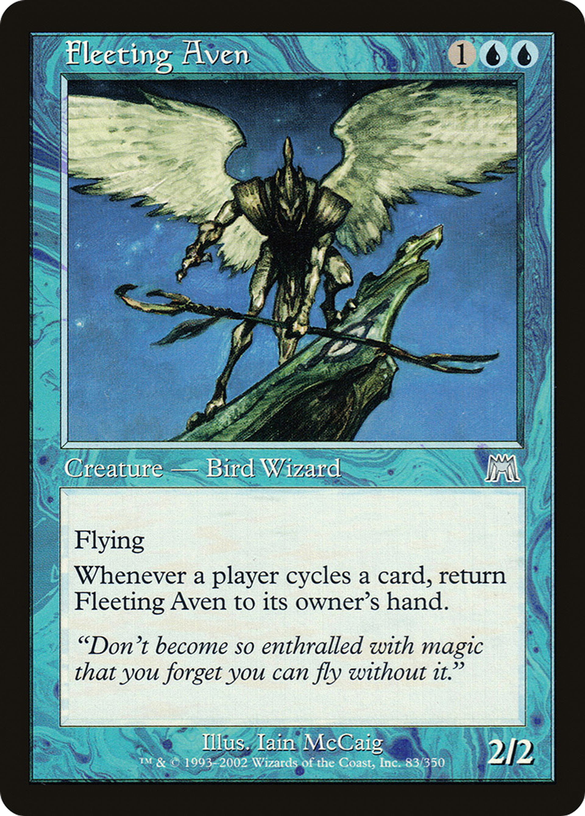 Avemain fugitif — Onslaught — Magic: The Gathering