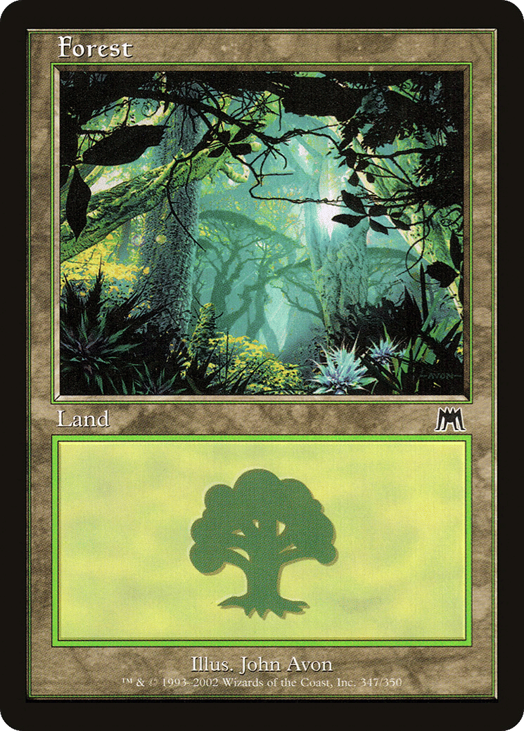 Forest — Onslaught — Magic: The Gathering