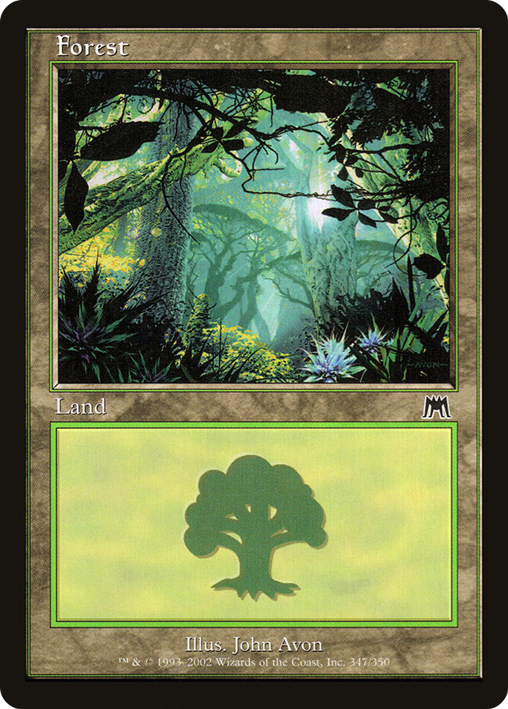 Forêt — Onslaught — Magic: The Gathering