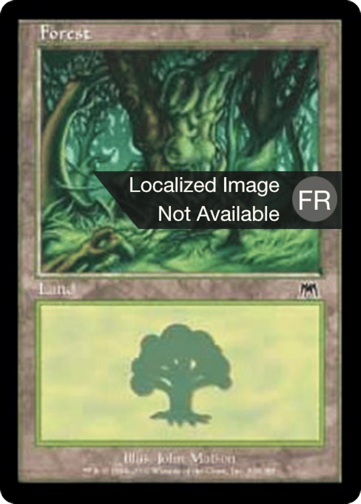 Forêt — Onslaught — Magic: The Gathering