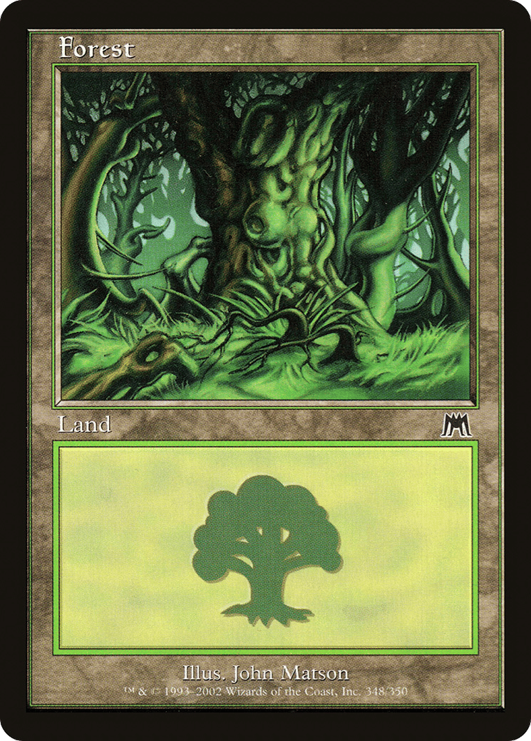 Forest — Onslaught — Magic: The Gathering