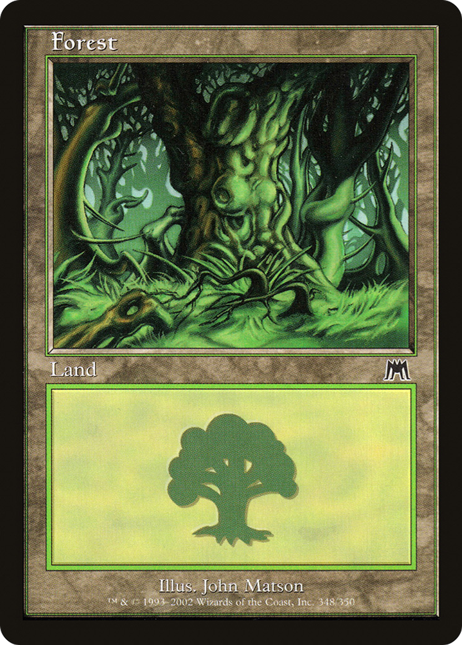 Forêt — Onslaught — Magic: The Gathering