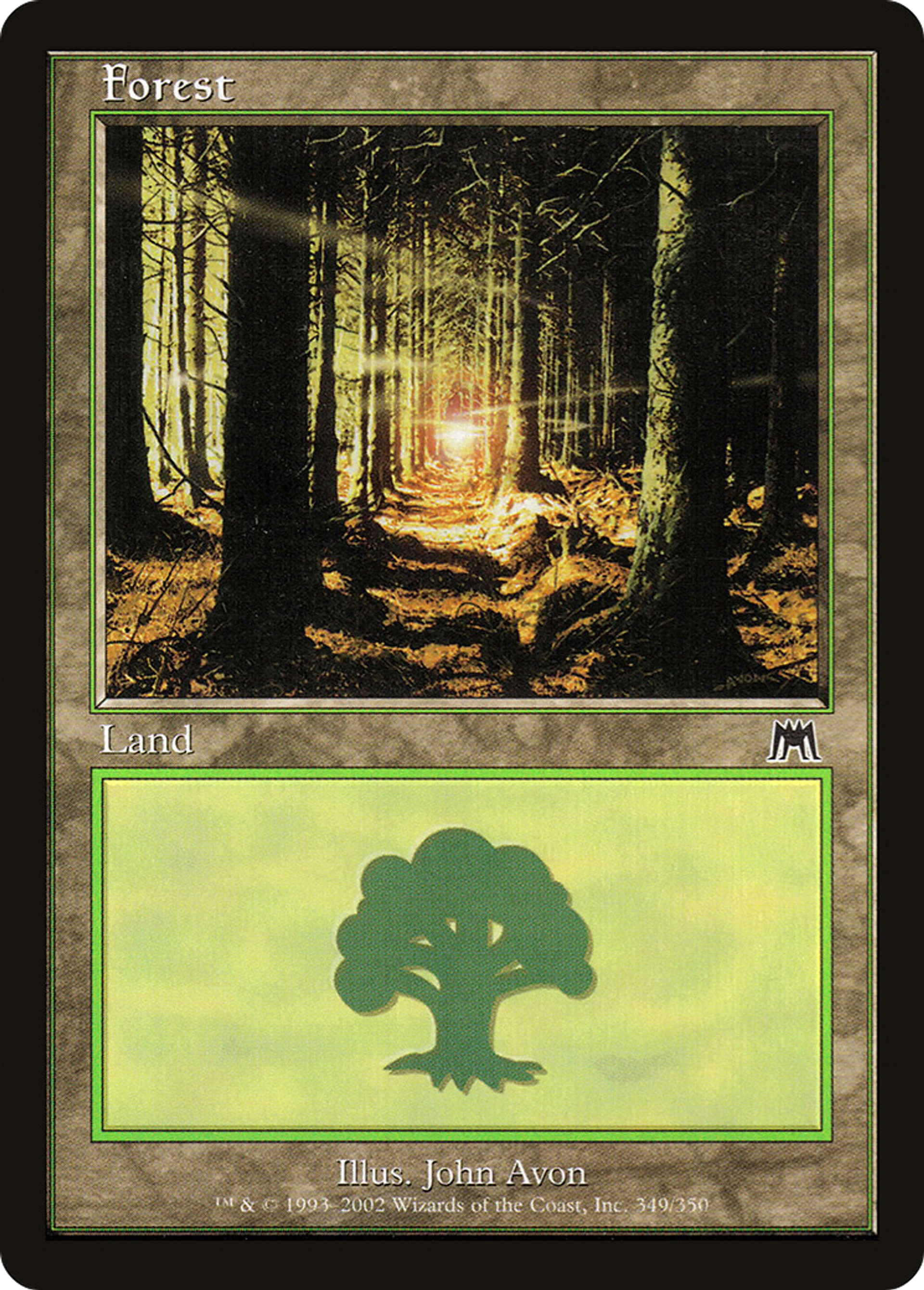 Forêt — Onslaught — Magic: The Gathering