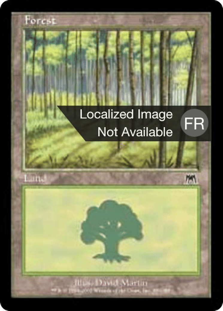 Forêt — Onslaught — Magic: The Gathering