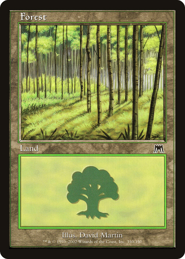Forest — Onslaught — Magic: The Gathering