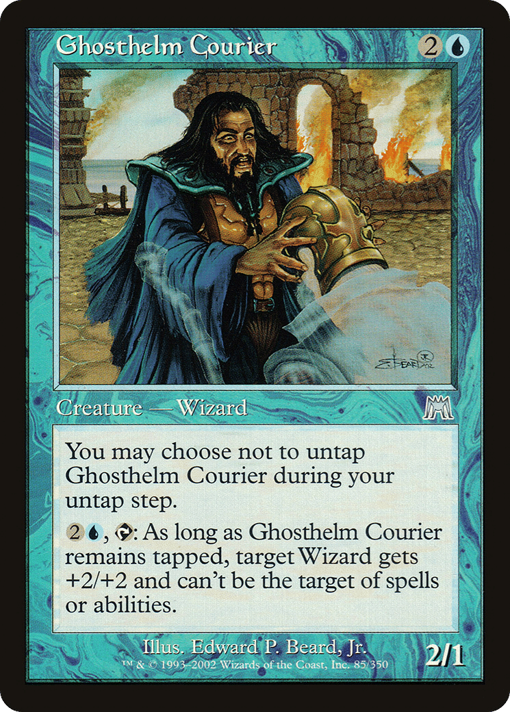 Ghosthelm Courier — Onslaught — Magic: The Gathering