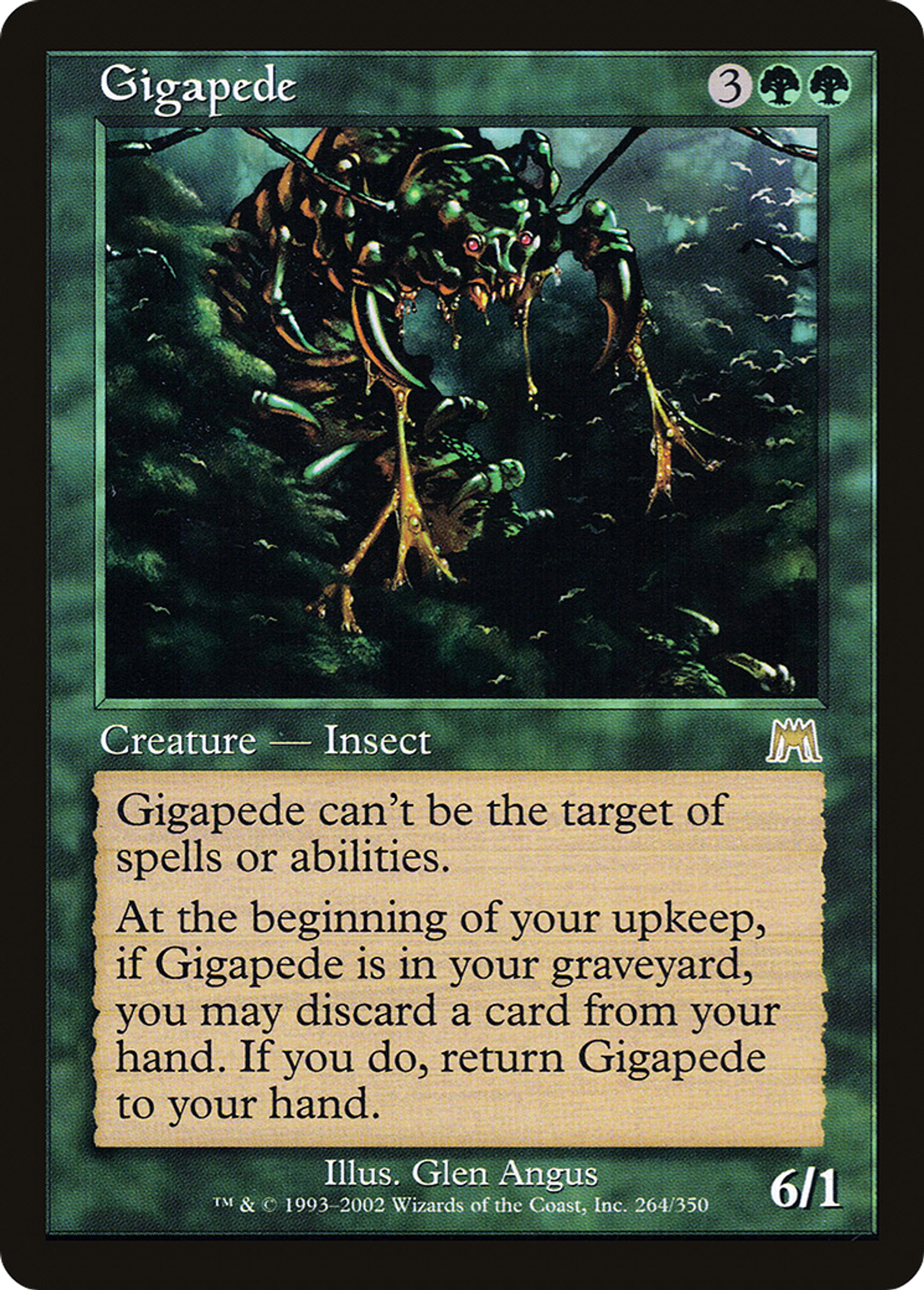 Gigapède — Onslaught — Magic: The Gathering