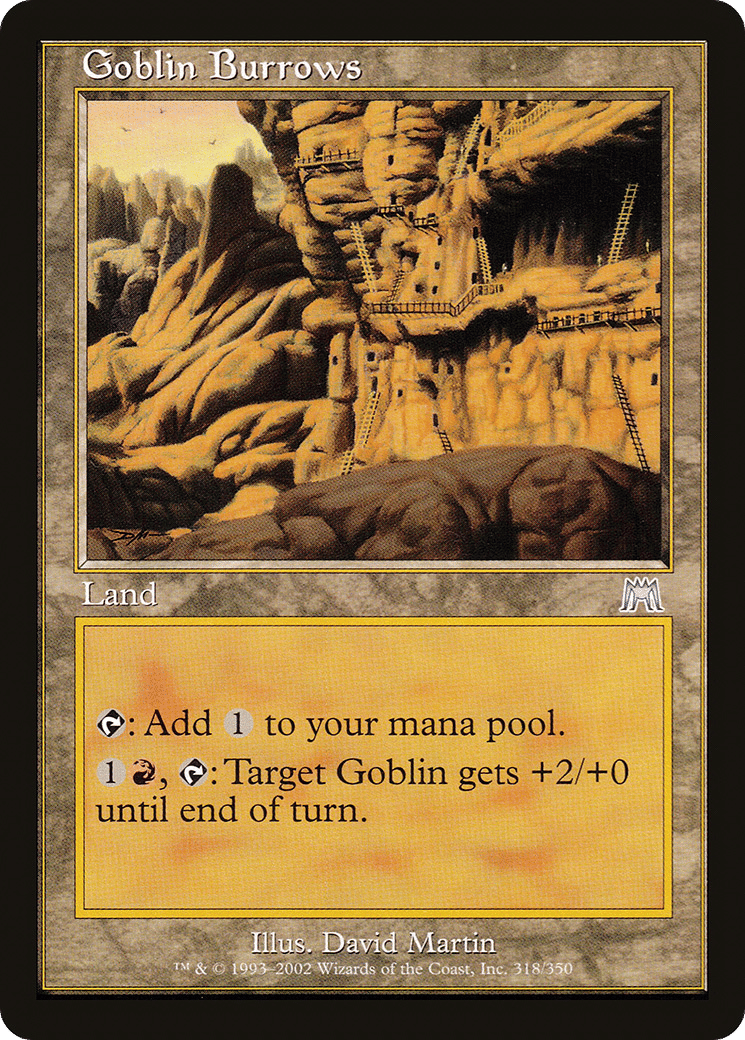 Goblin Burrows — Onslaught — Magic: The Gathering