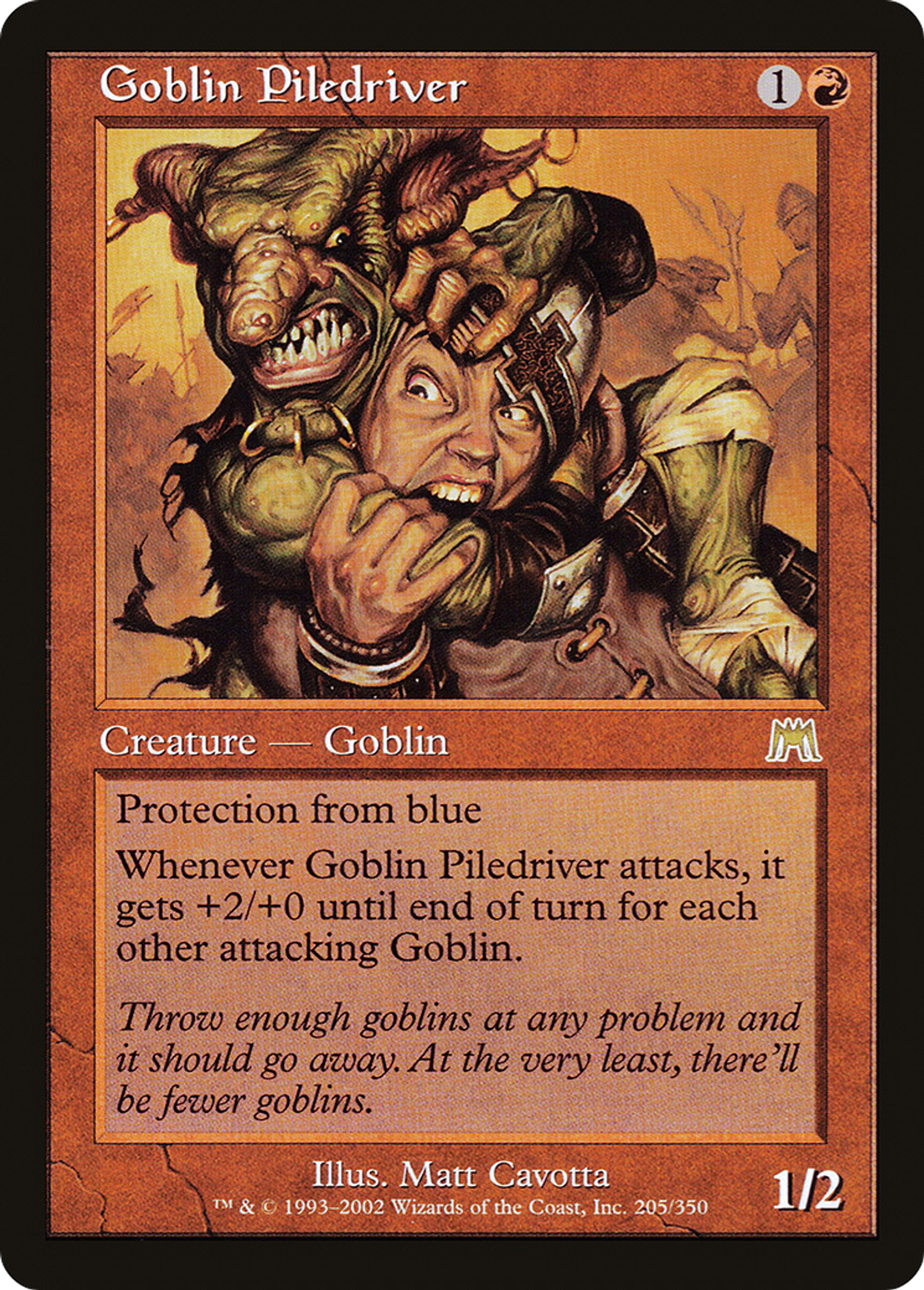 Pelleteur gobelin — Onslaught — Magic: The Gathering