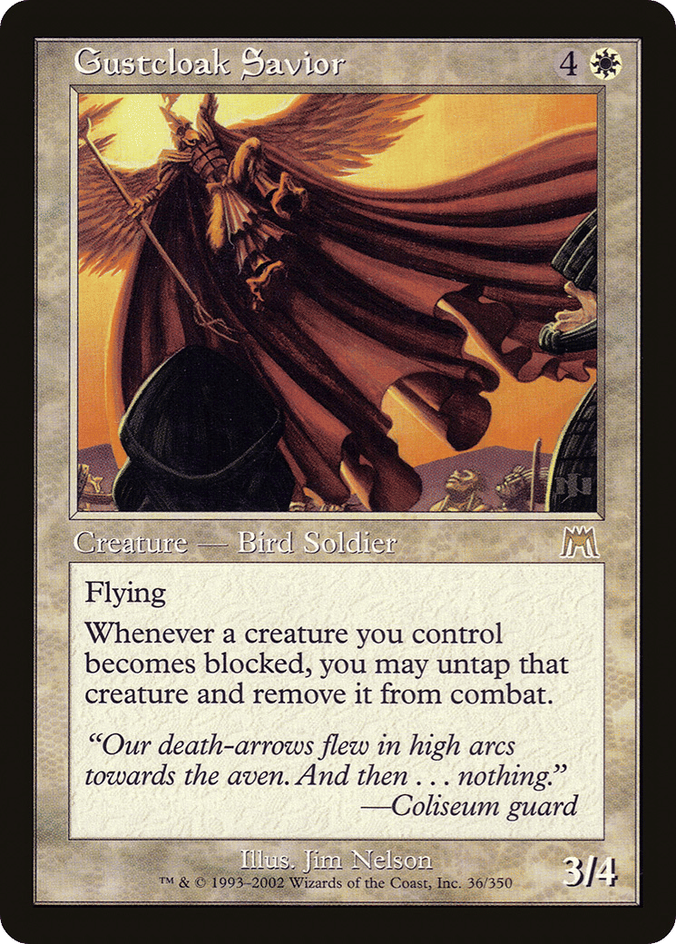 Gustcloak Savior — Onslaught — Magic: The Gathering