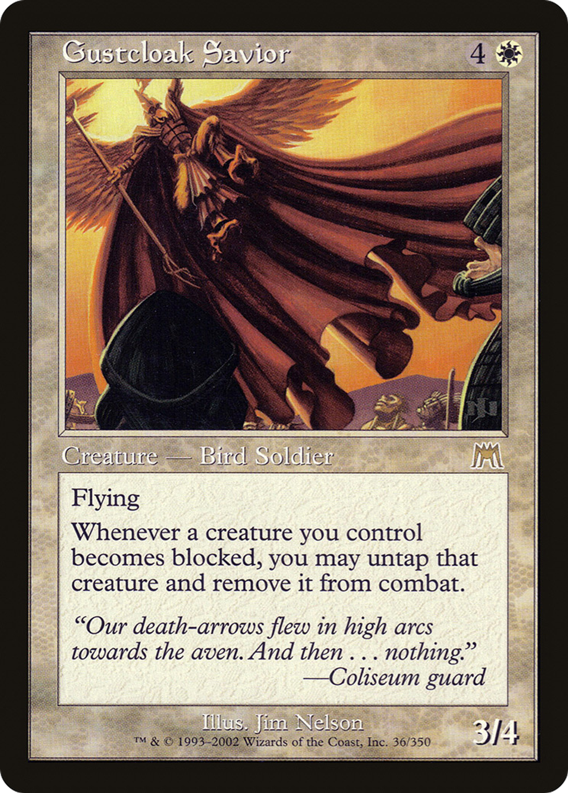 Sauveur soufflecape — Onslaught — Magic: The Gathering