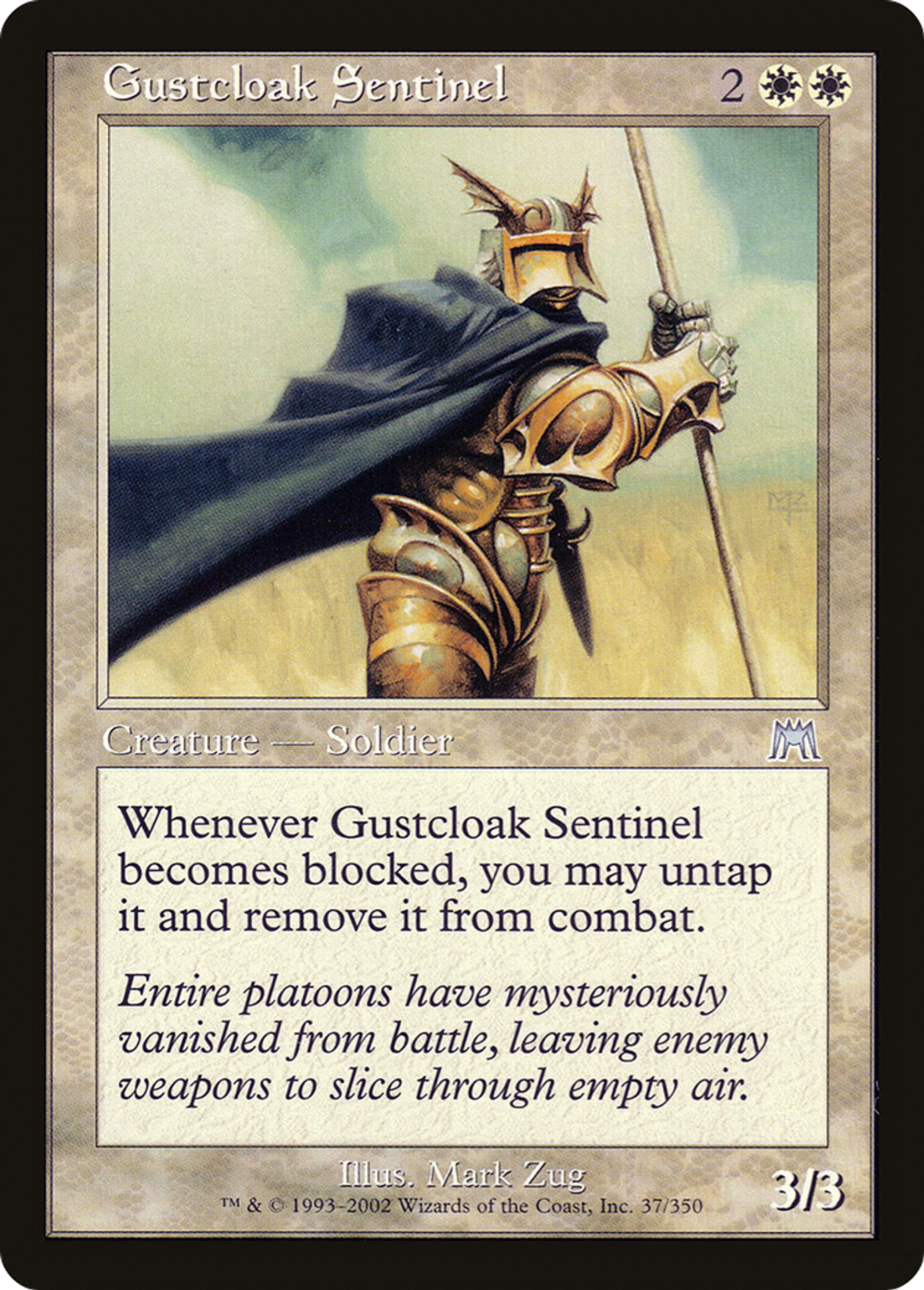 Sentinelle soufflecape — Onslaught — Magic: The Gathering