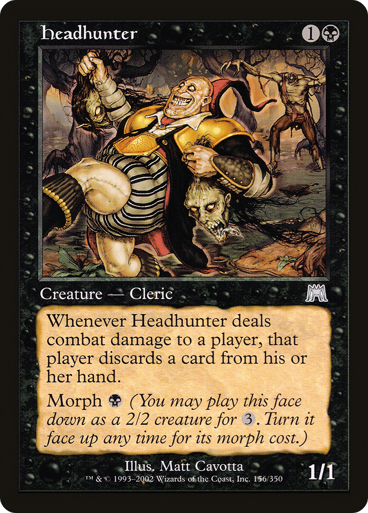Headhunter — Onslaught — Magic: The Gathering