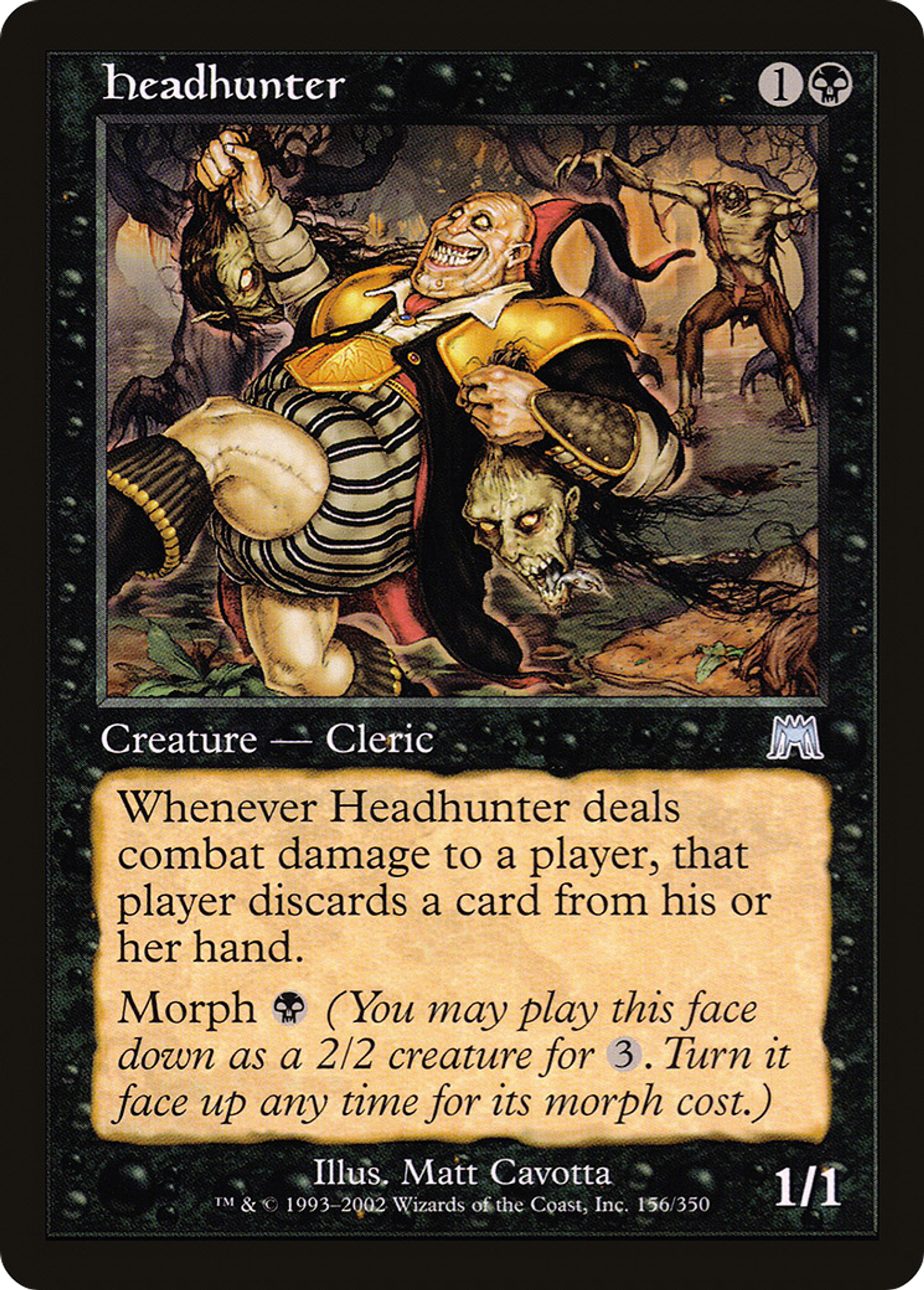 Chasseur de têtes — Onslaught — Magic: The Gathering