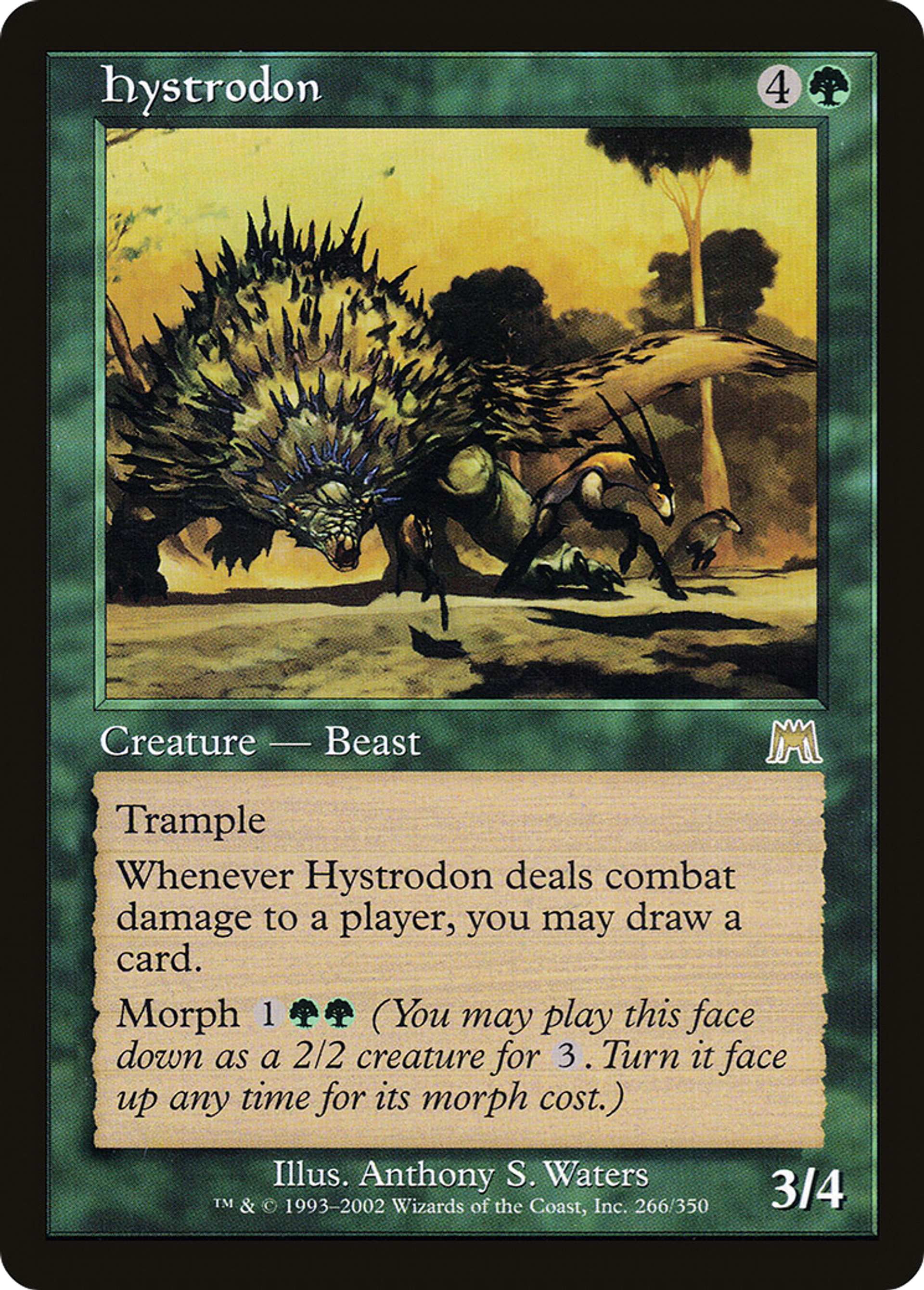 Hystrodon — Onslaught — Magic: The Gathering