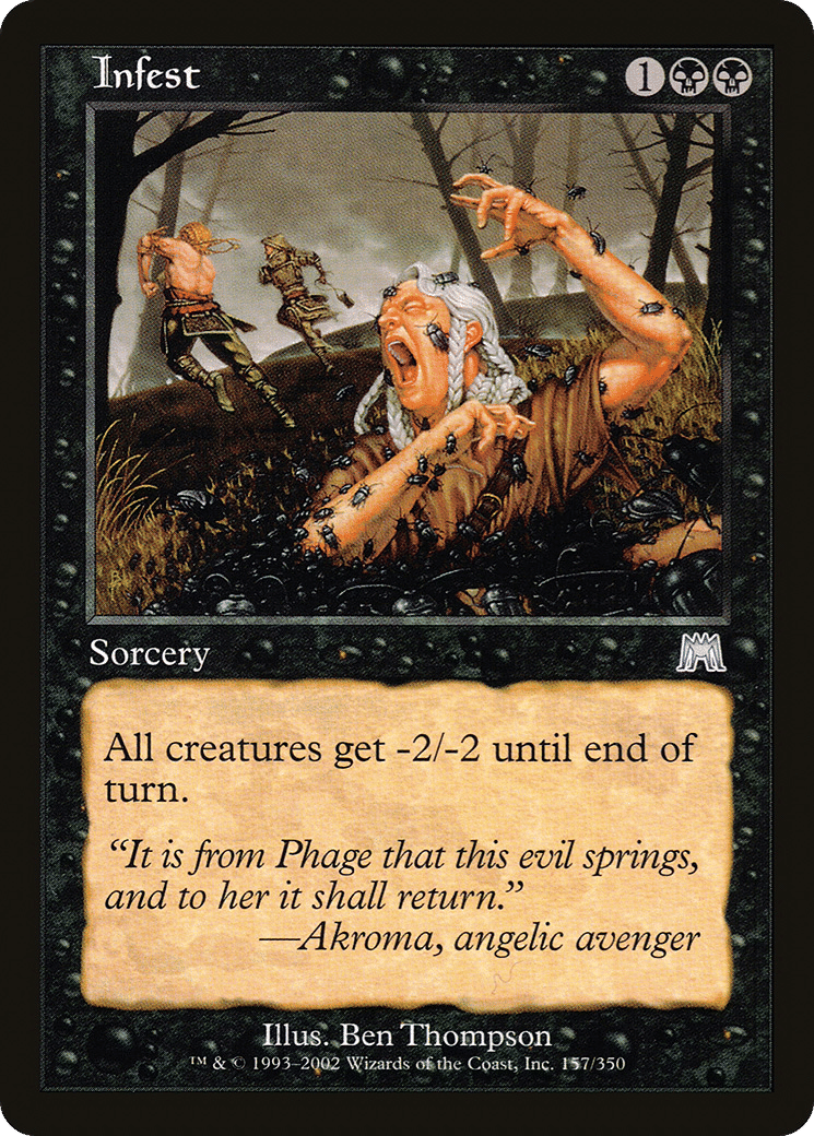 Infest — Onslaught — Magic: The Gathering