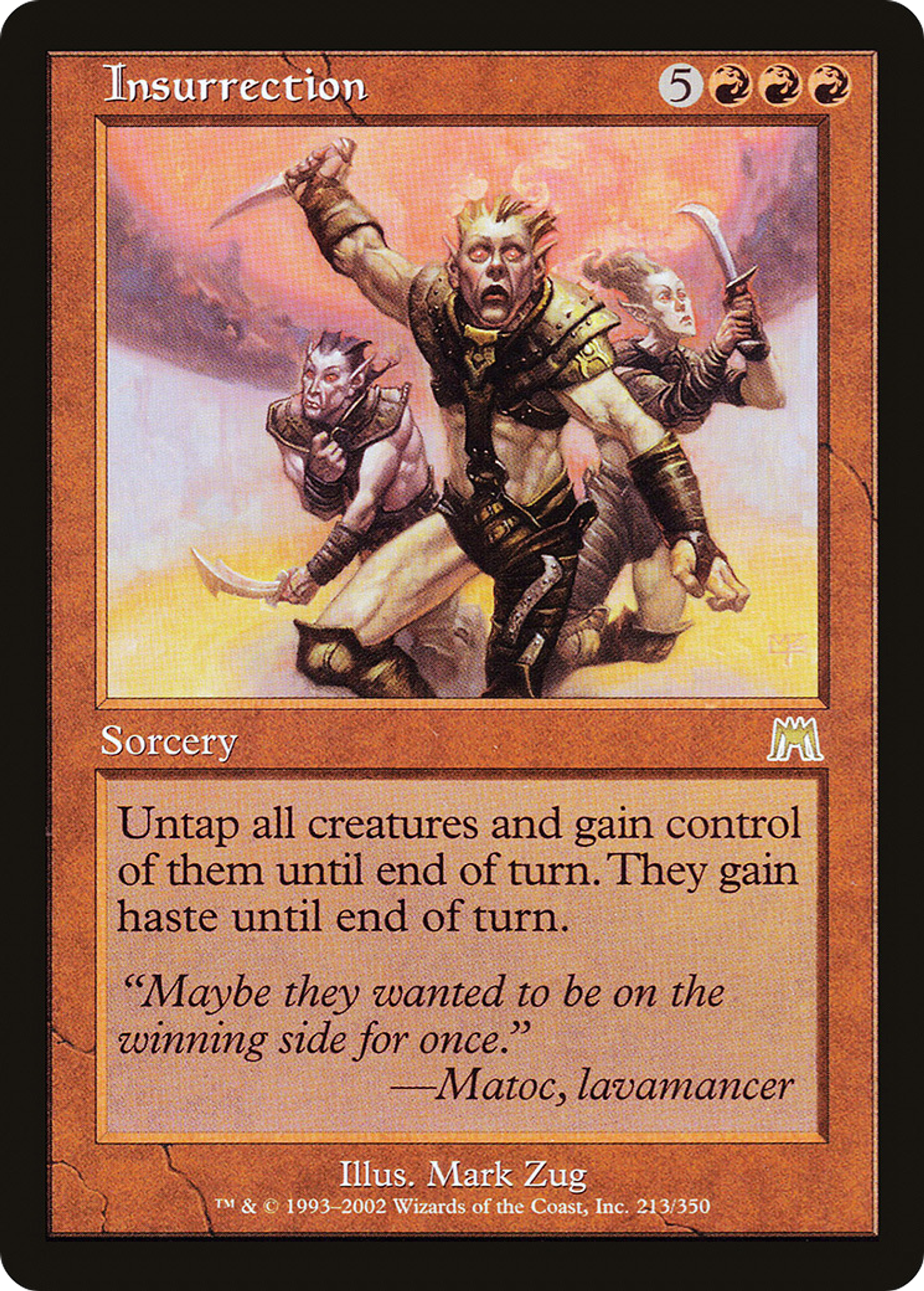Insurrection — Onslaught — Magic: The Gathering