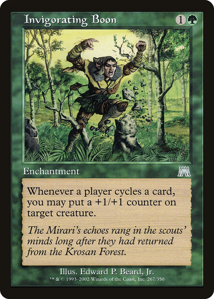 Invigorating Boon — Onslaught — Magic: The Gathering