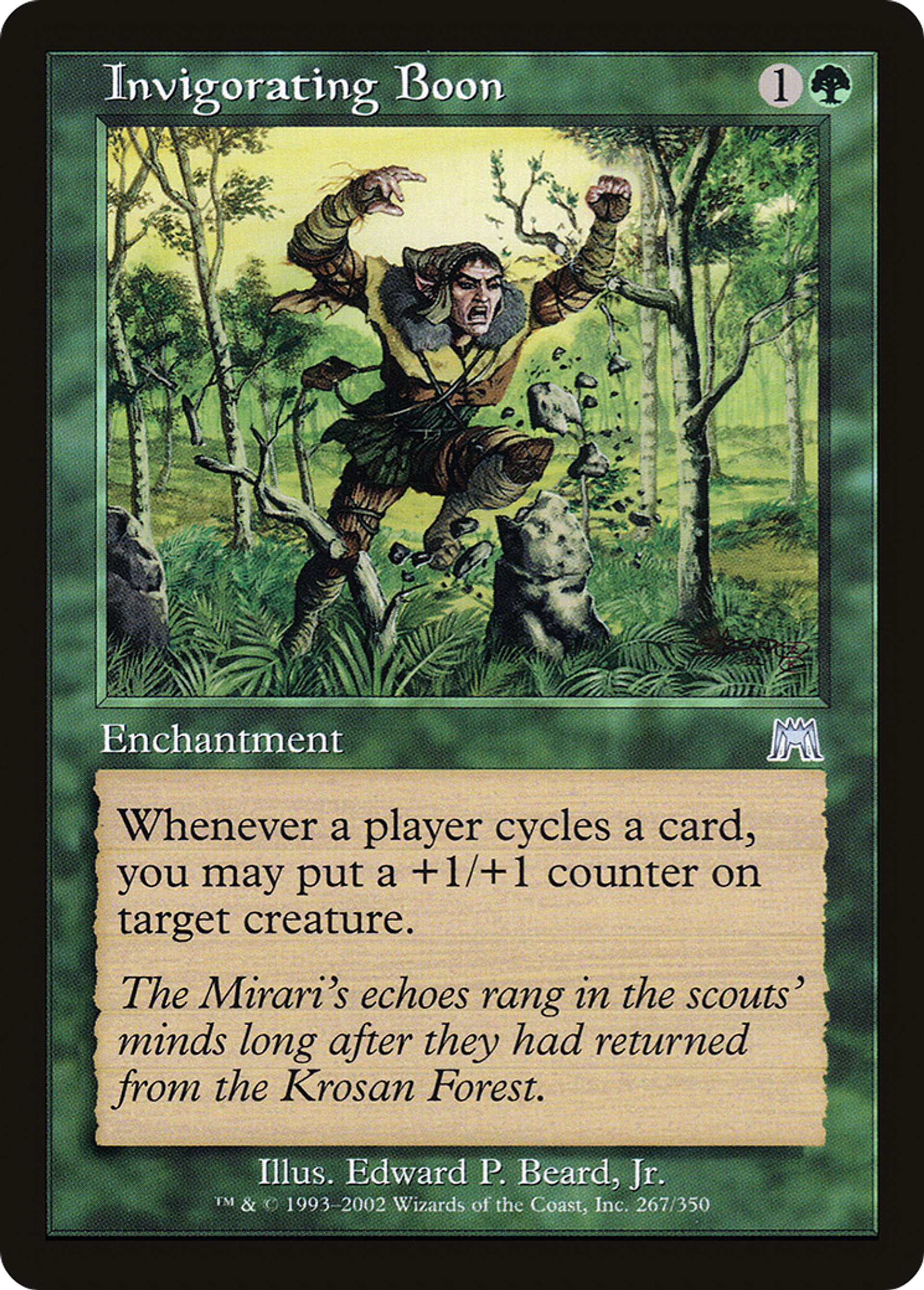 Faveur revitalisante — Onslaught — Magic: The Gathering