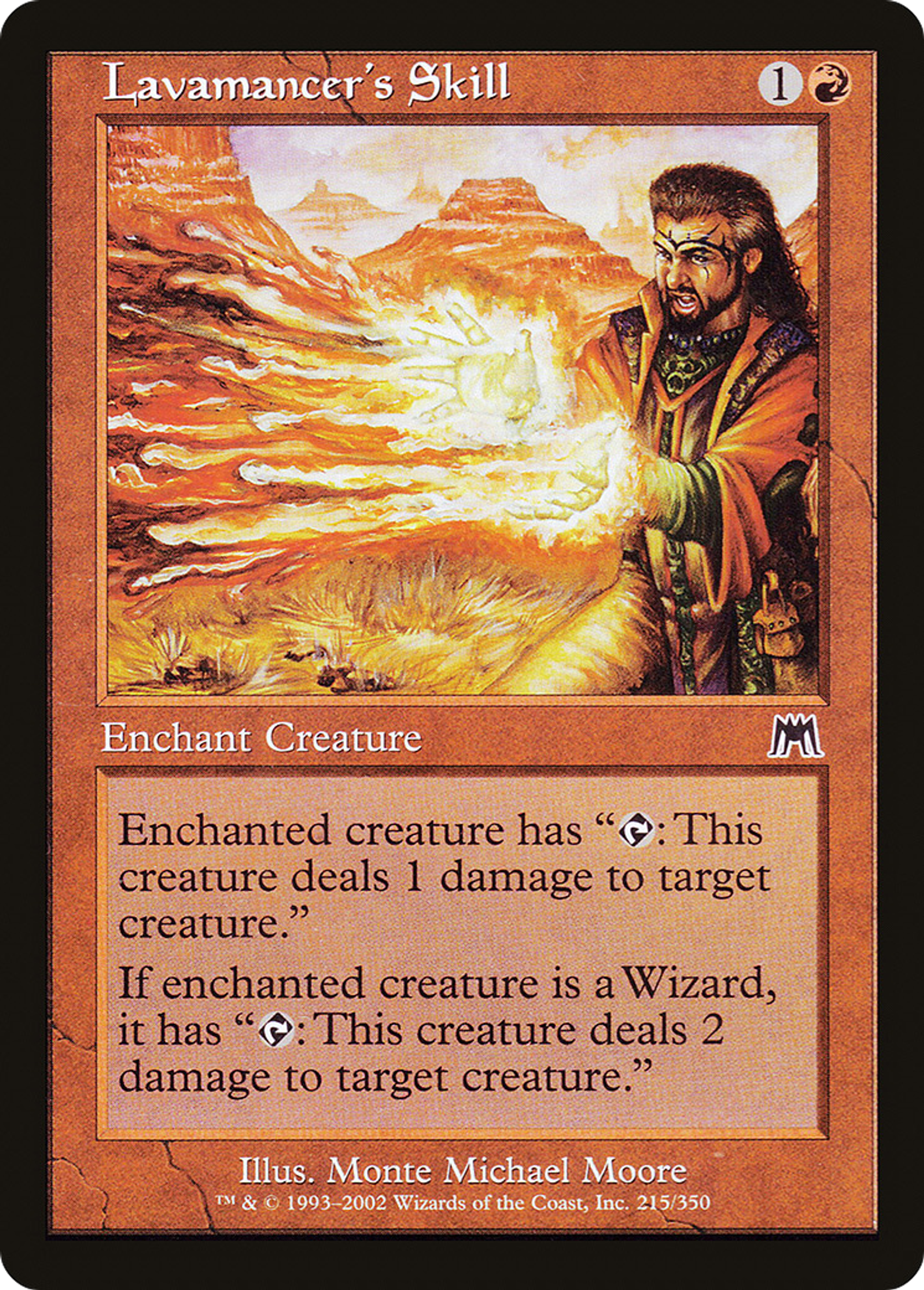 Art du lavamancien — Onslaught — Magic: The Gathering