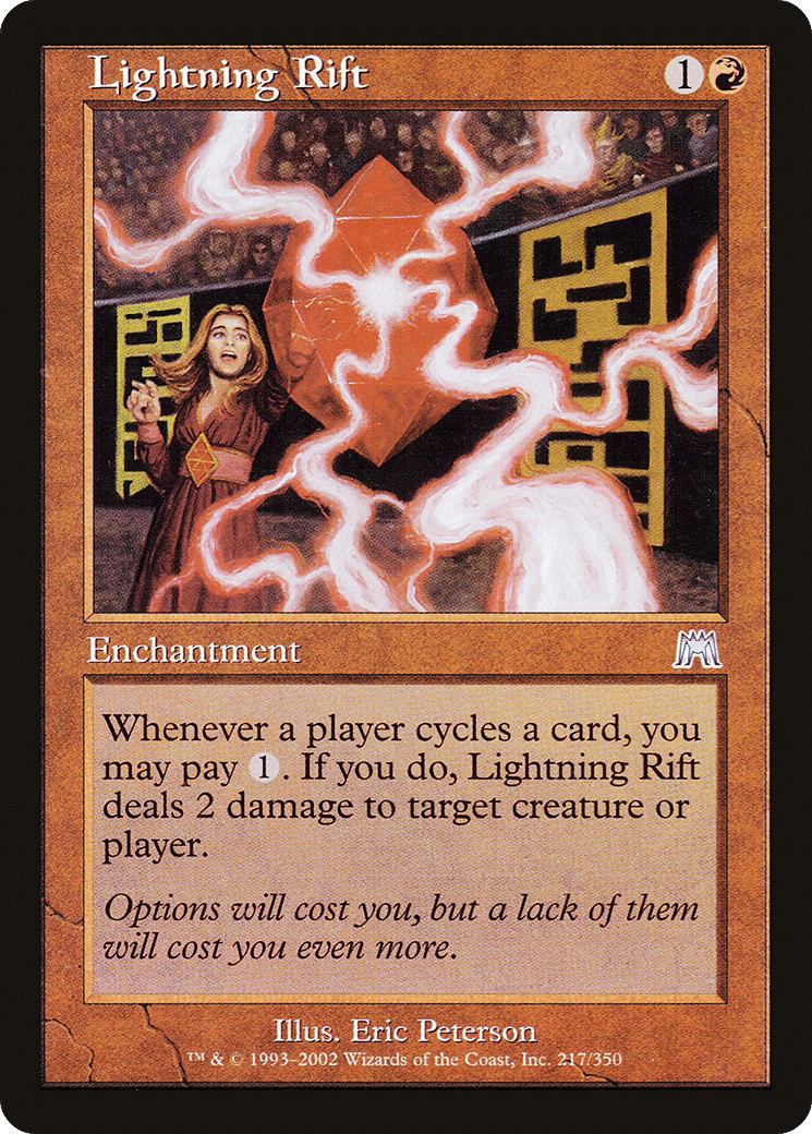 Lightning Rift — Onslaught — Magic: The Gathering