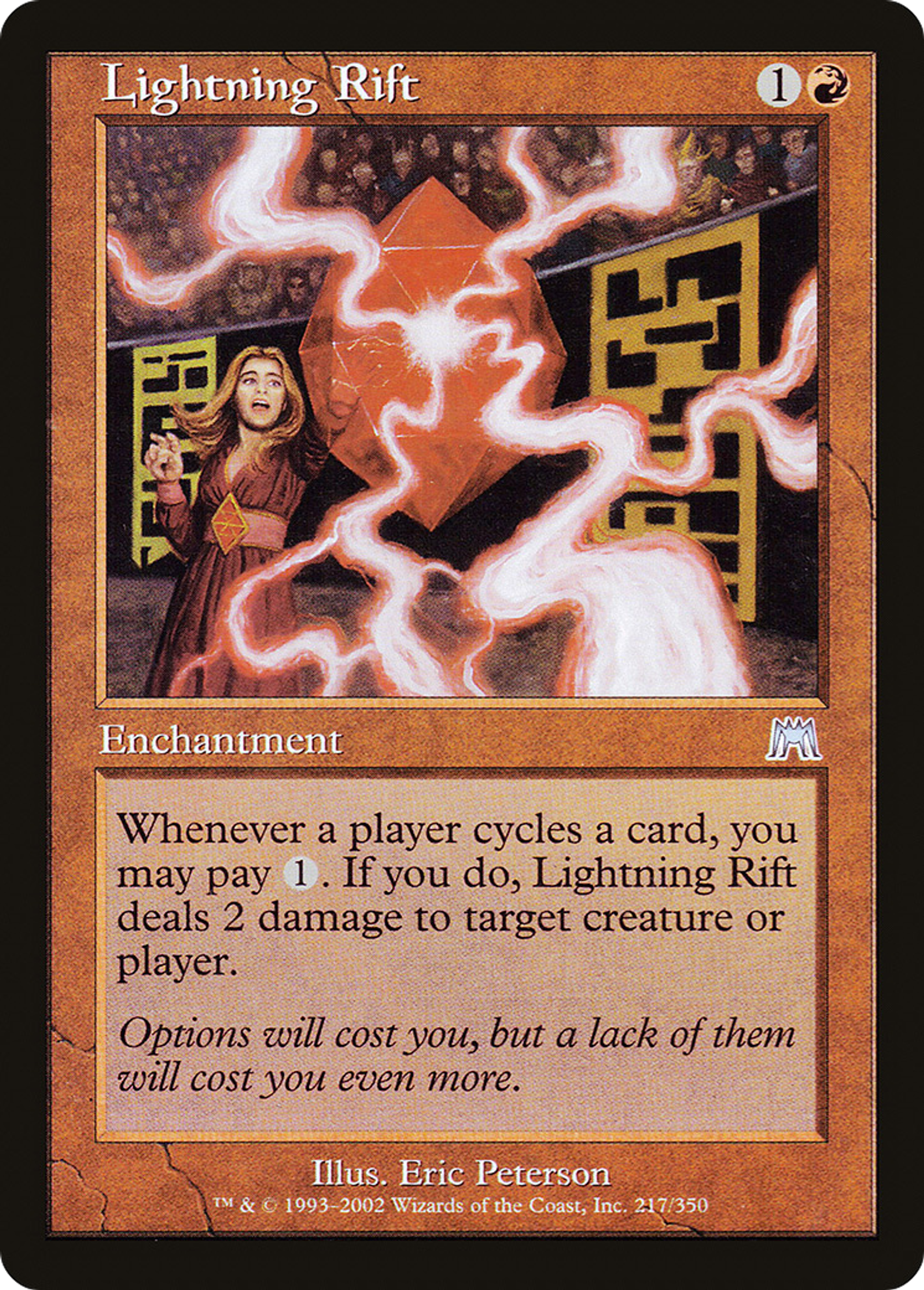 Ride d'éclairs — Onslaught — Magic: The Gathering