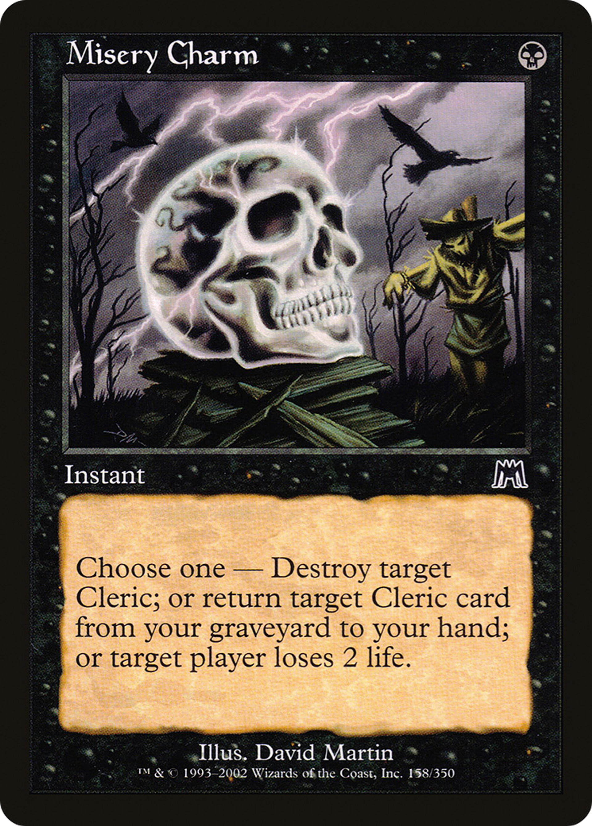 Fétiche de misère — Onslaught — Magic: The Gathering