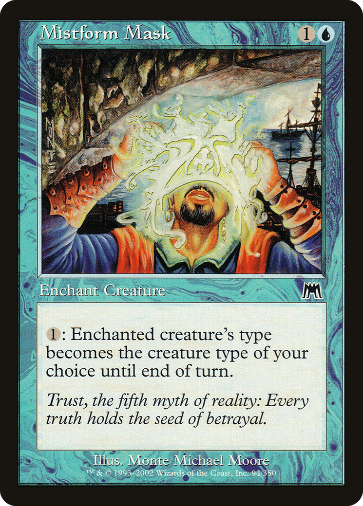 Mistform Mask — Onslaught — Magic: The Gathering