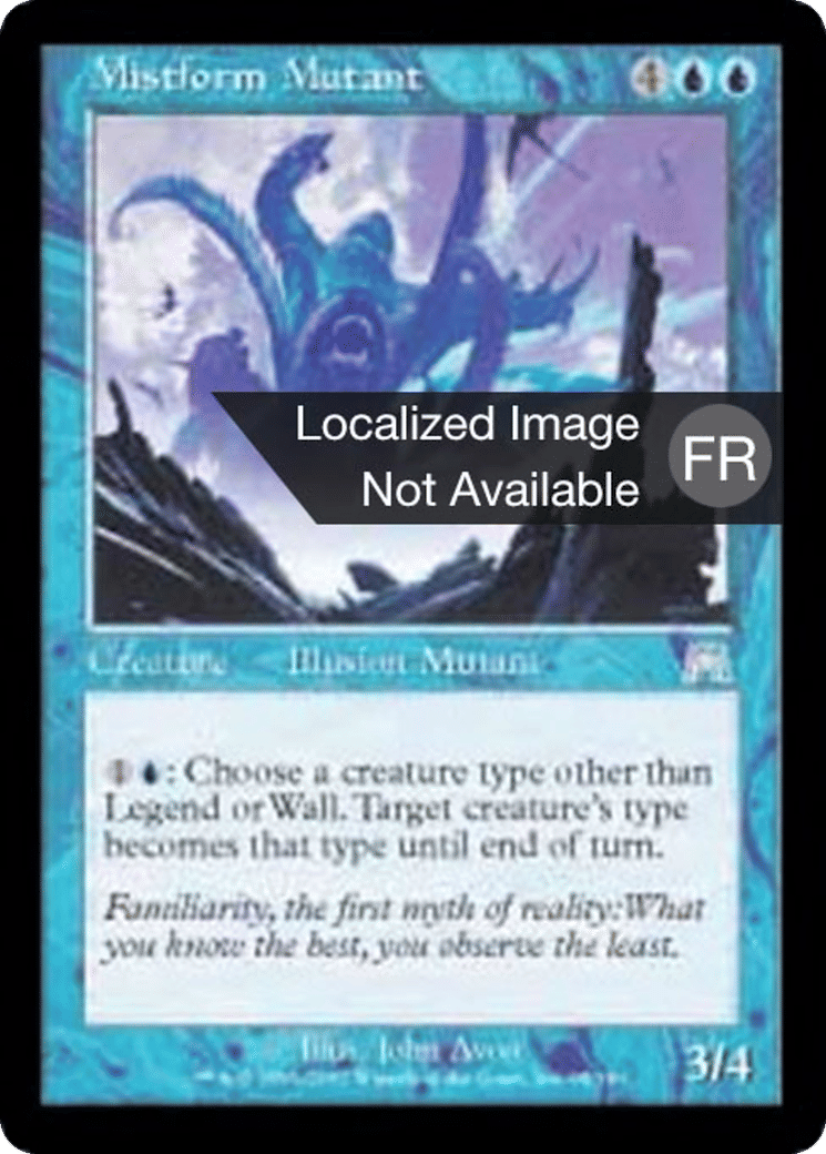 Mutant changebrume — Onslaught — Magic: The Gathering