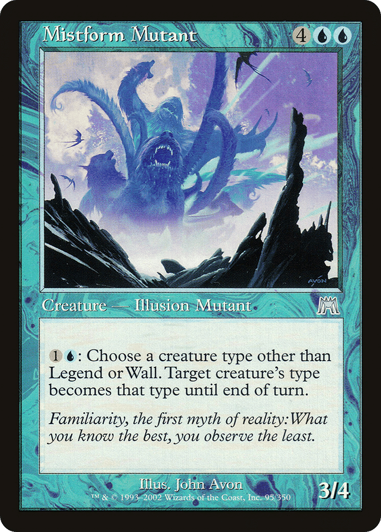 Mistform Mutant — Onslaught — Magic: The Gathering