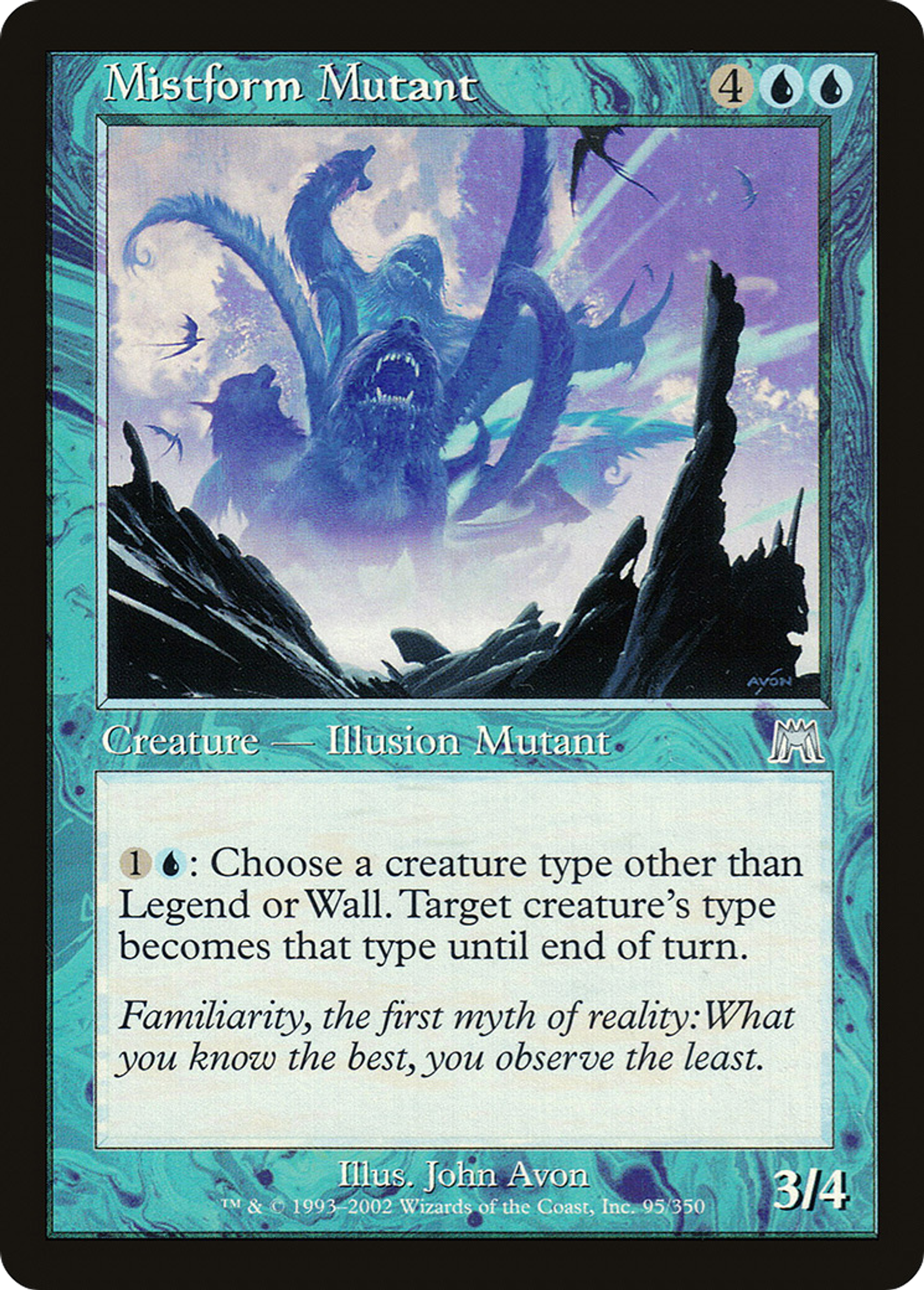 Mutant changebrume — Onslaught — Magic: The Gathering