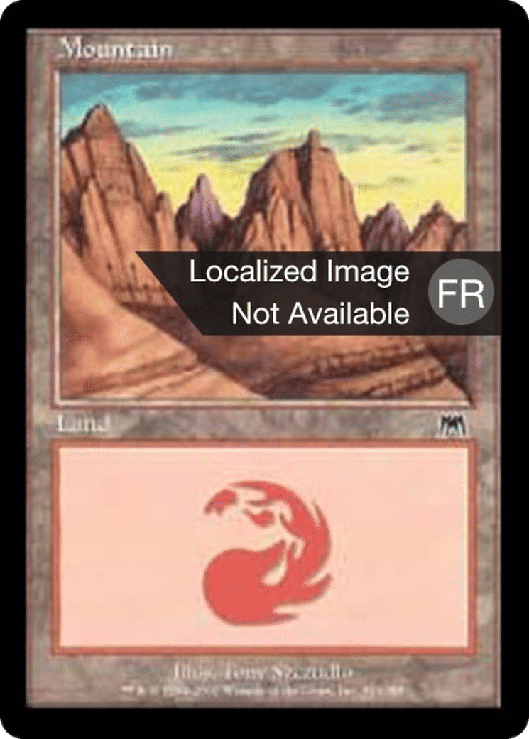 Montagne — Onslaught — Magic: The Gathering