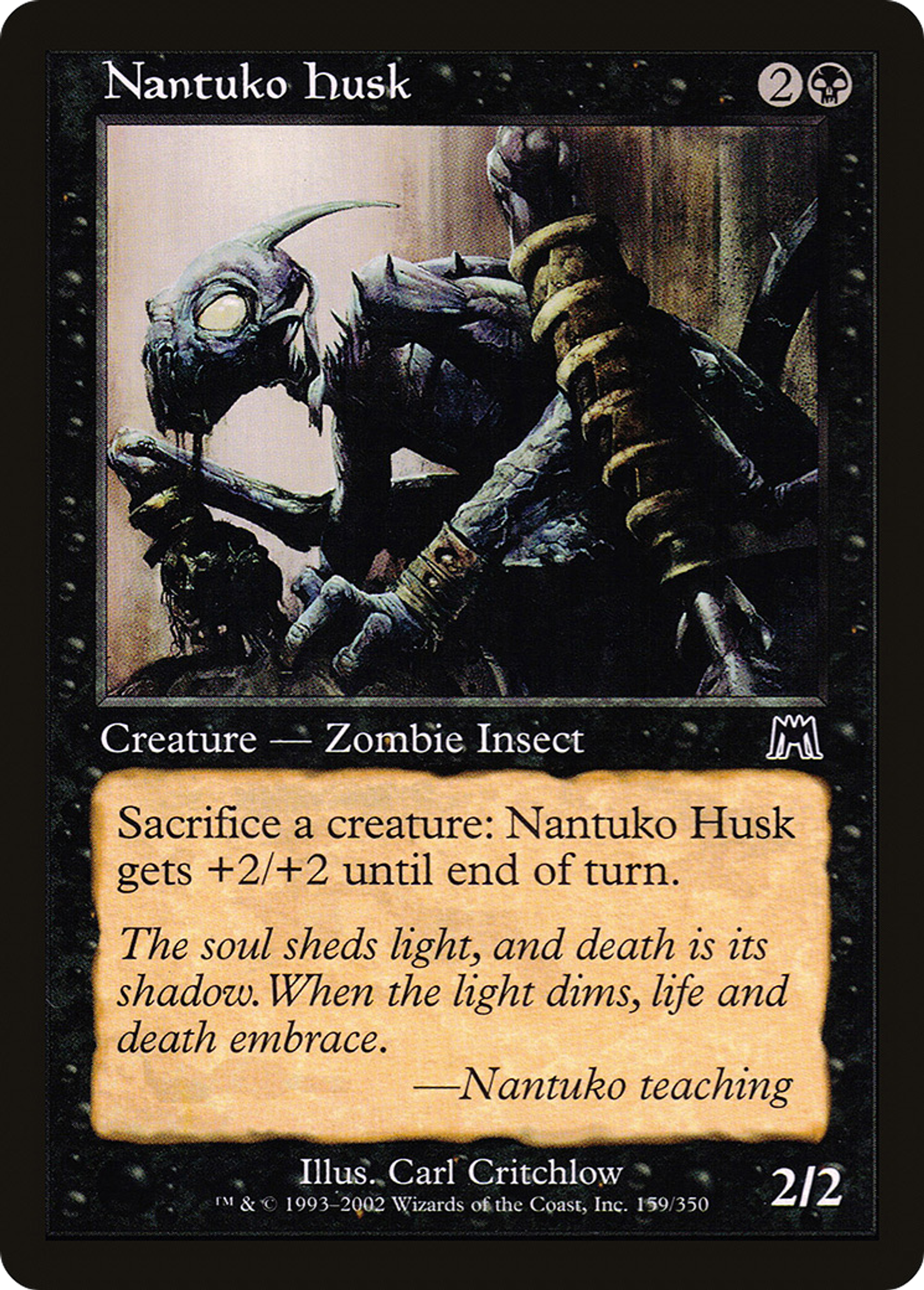 Carapace de nantuko — Onslaught — Magic: The Gathering