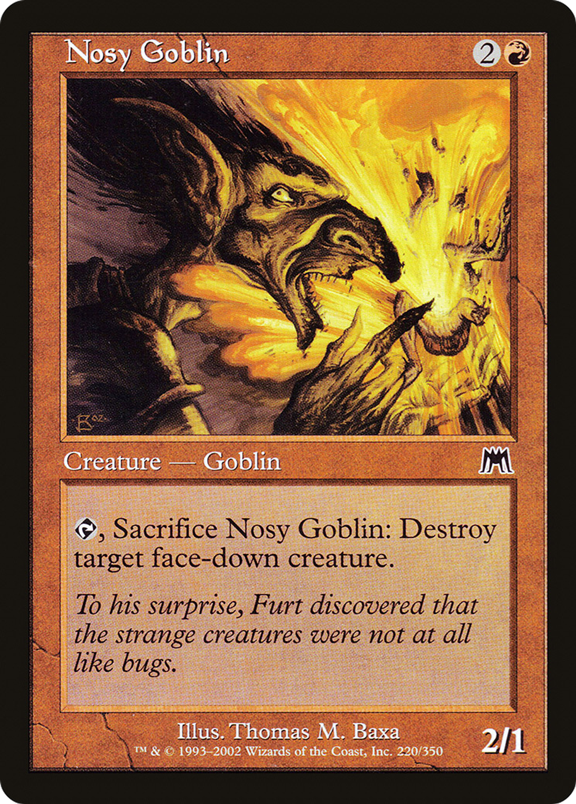 Gobelin fouineur — Onslaught — Magic: The Gathering