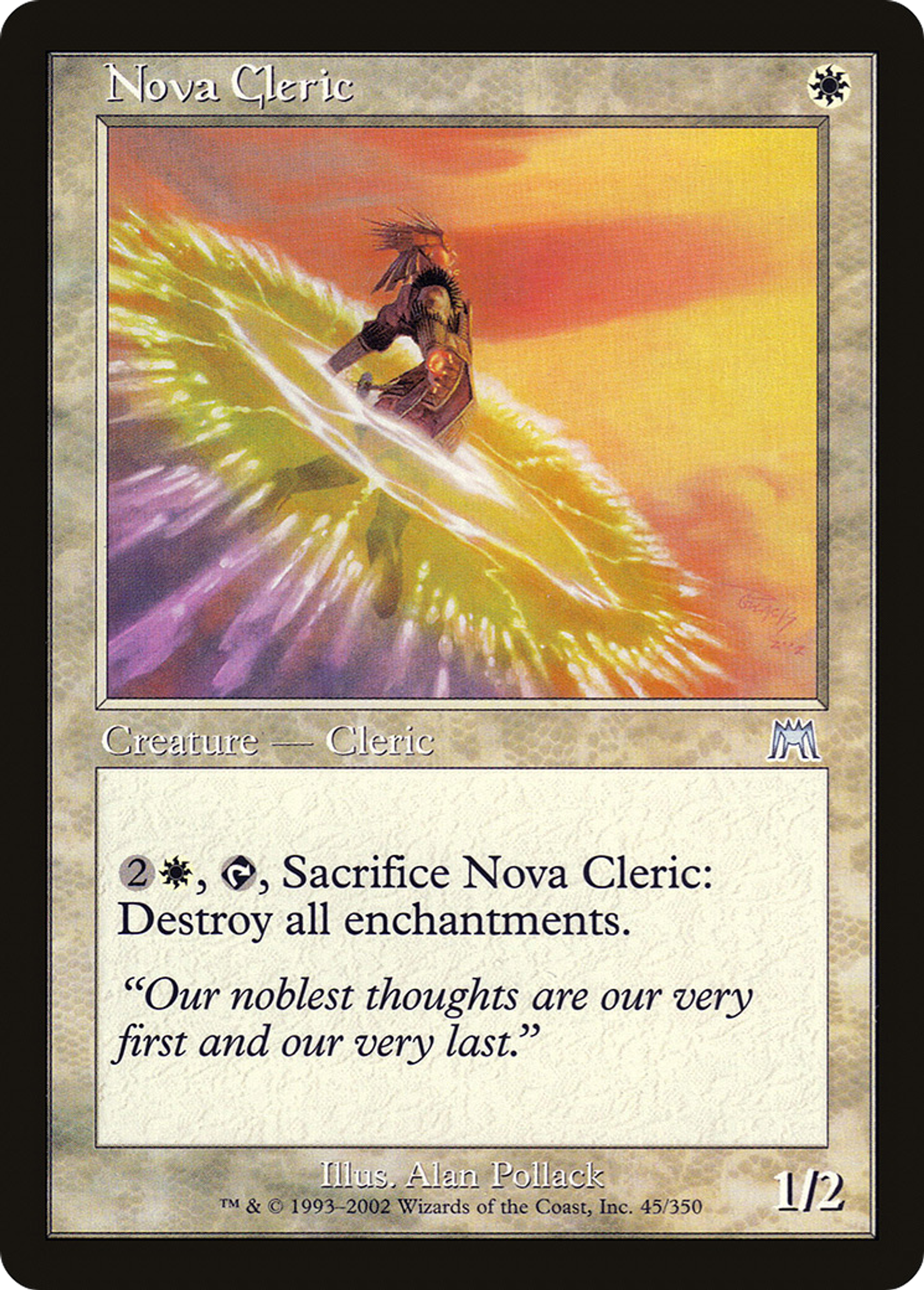 Clerc nova — Onslaught — Magic: The Gathering