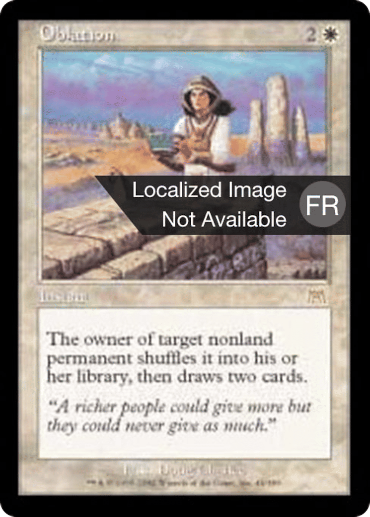 Oblation — Onslaught — Magic: The Gathering