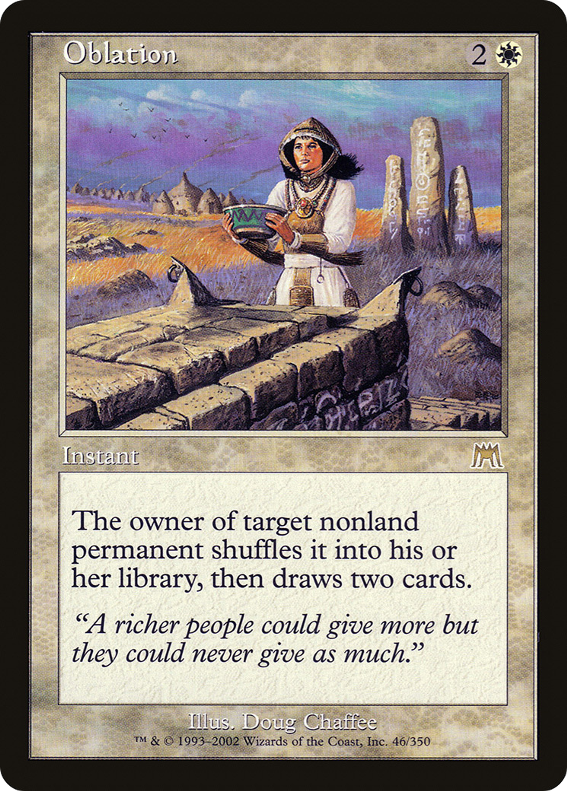 Oblation — Onslaught — Magic: The Gathering
