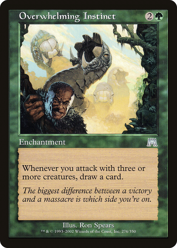 Overwhelming Instinct — Onslaught — Magic: The Gathering