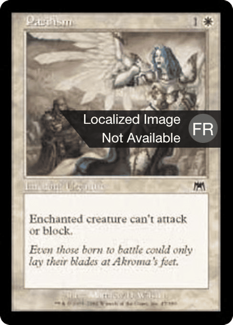 Pacifisme — Onslaught — Magic: The Gathering