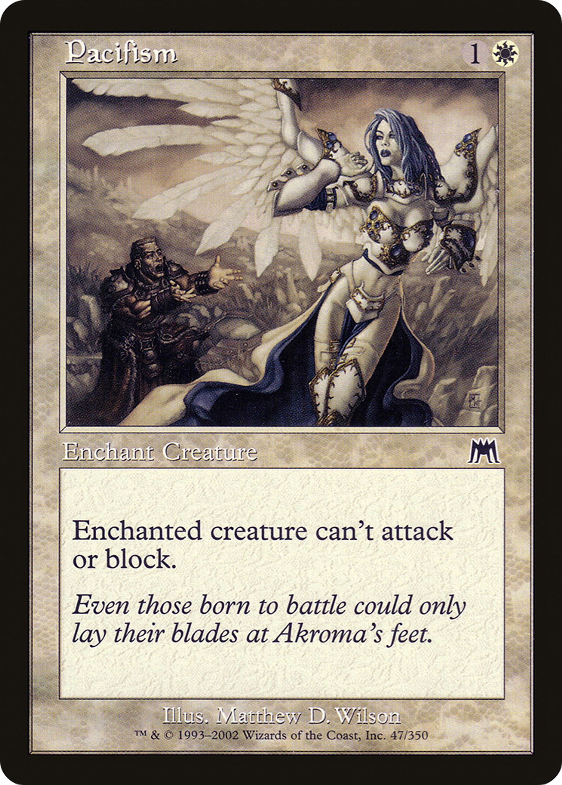 Pacifisme — Onslaught — Magic: The Gathering
