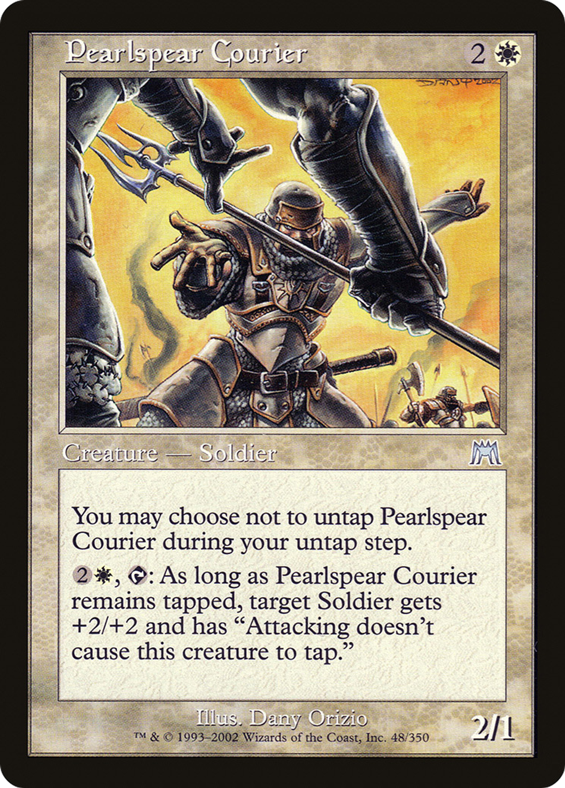 Messager lanceperle — Onslaught — Magic: The Gathering