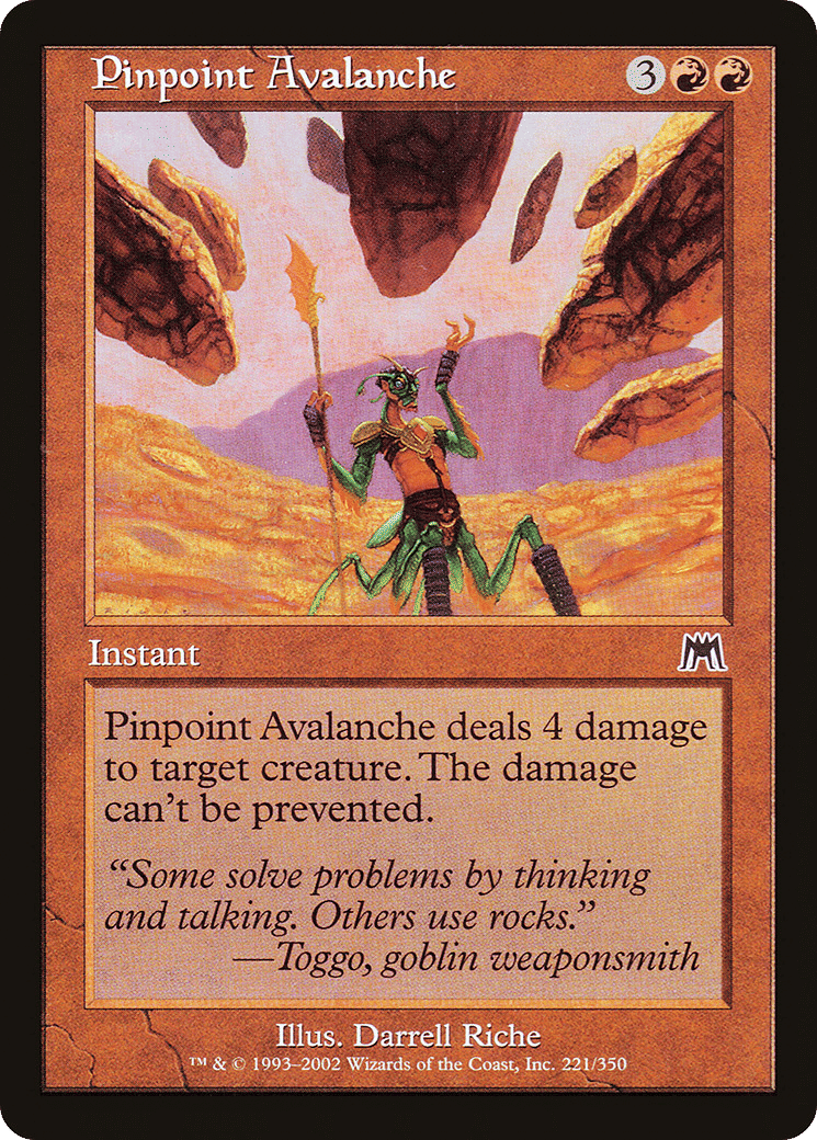 Pinpoint Avalanche — Onslaught — Magic: The Gathering