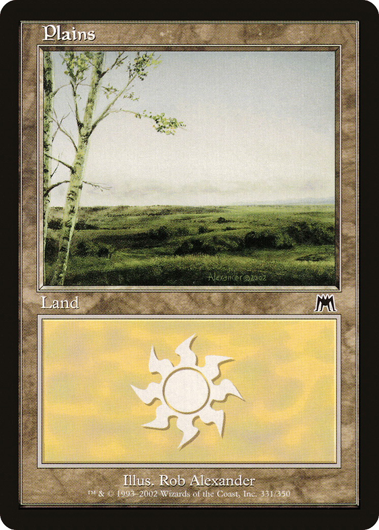 Plains — Onslaught — Magic: The Gathering