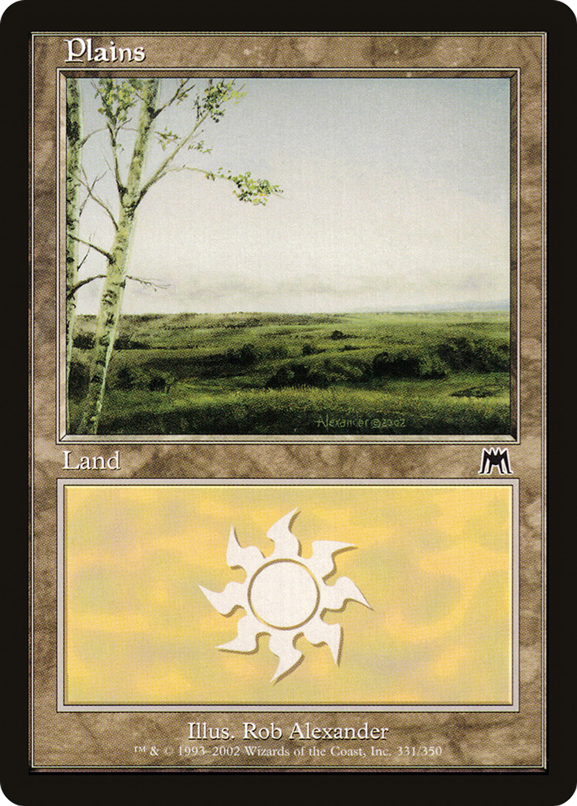 Plaine — Onslaught — Magic: The Gathering