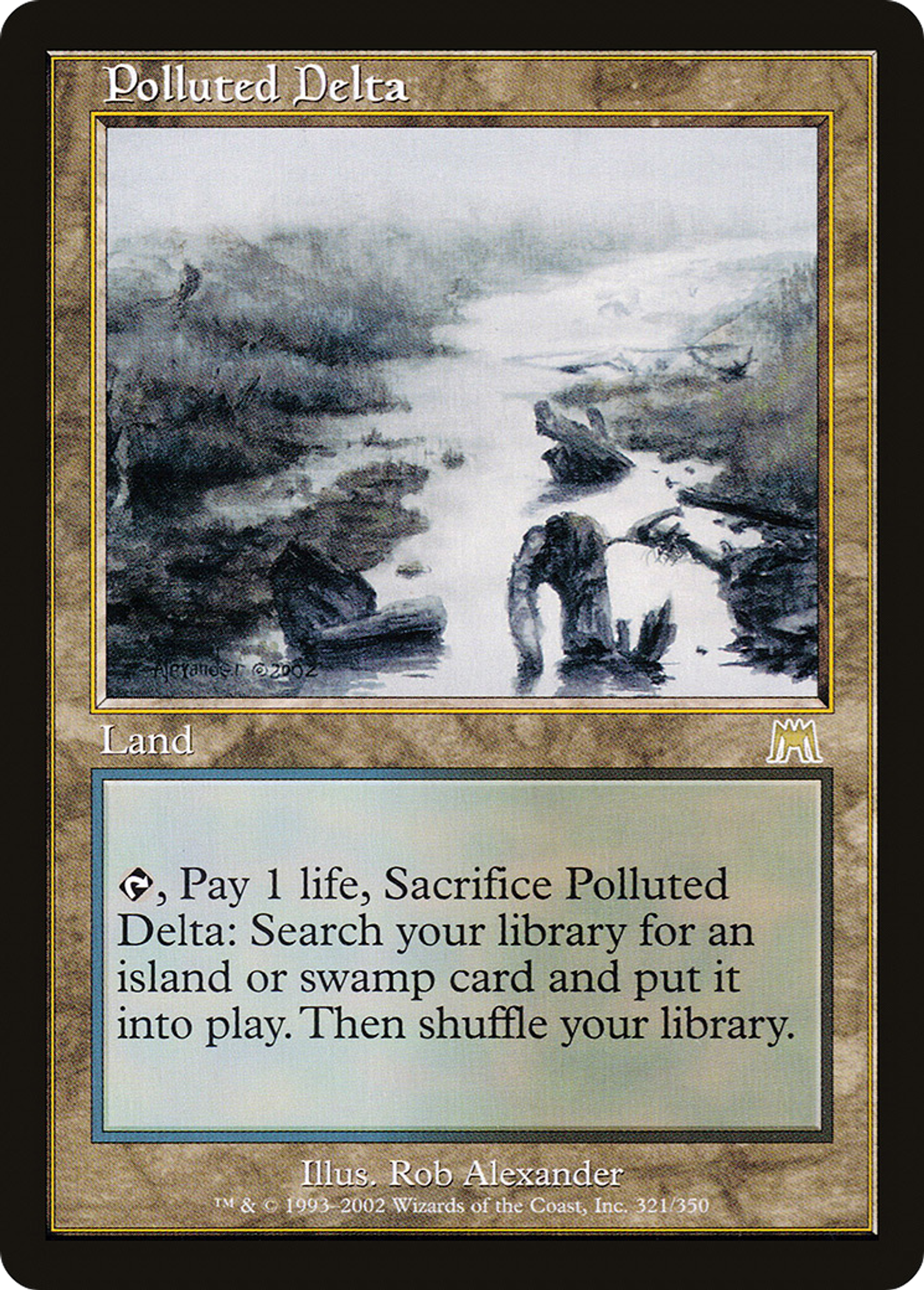 Estuaire pollué — Onslaught — Magic: The Gathering