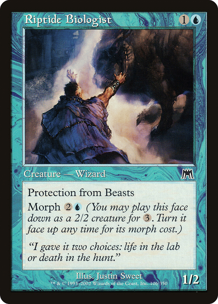 Riptide Biologist — Onslaught — Magic: The Gathering