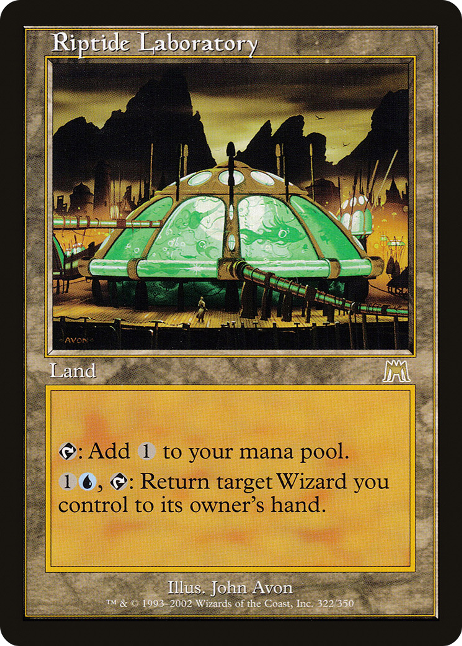 Laboratoire du projet Jusant — Onslaught — Magic: The Gathering