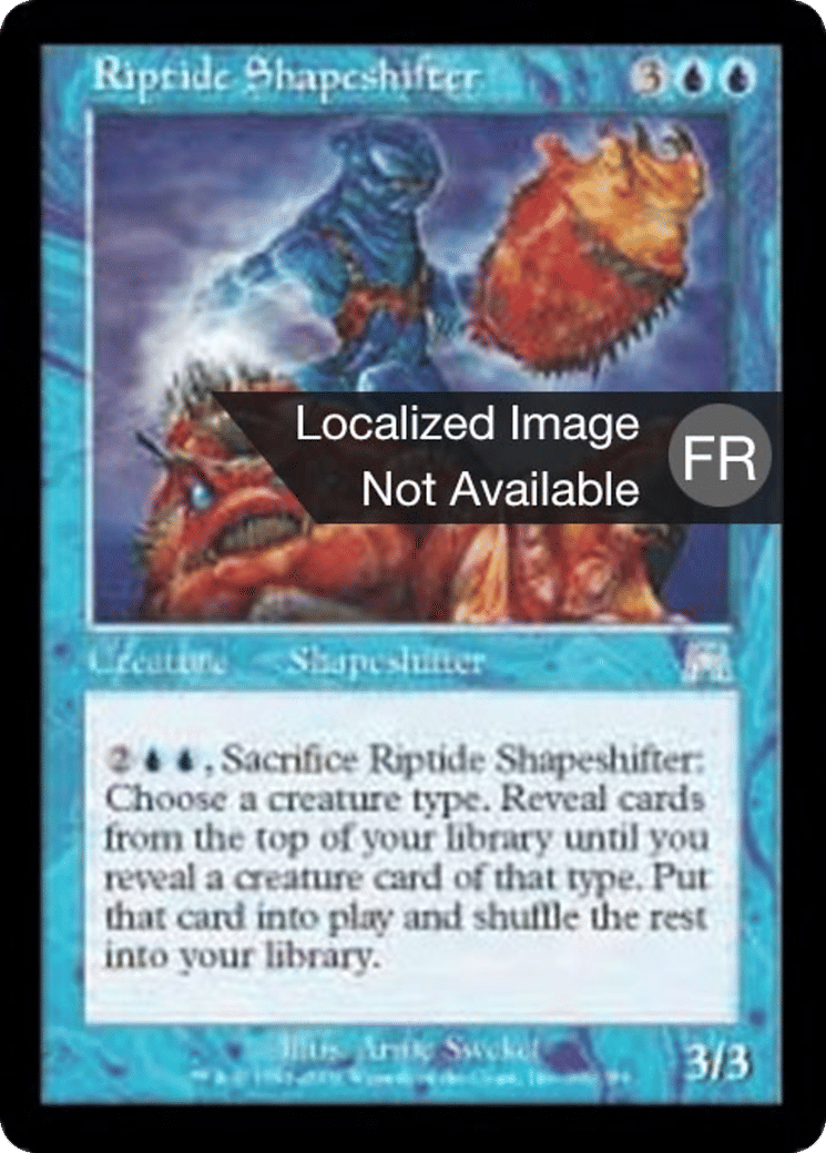 Changeforme du projet Jusant — Onslaught — Magic: The Gathering