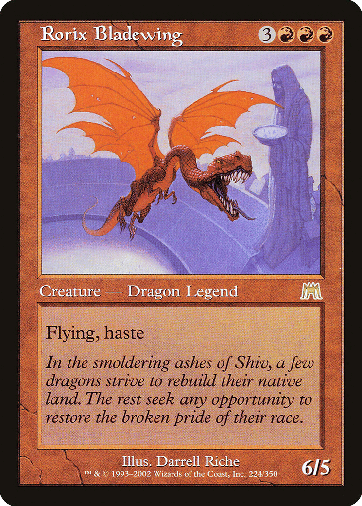 Rorix Bladewing — Onslaught — Magic: The Gathering